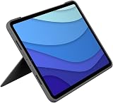 Logitech Combo Touch iPad Pro 11-inch Keyboard Case UK Backlit Trackpad Grey view 5