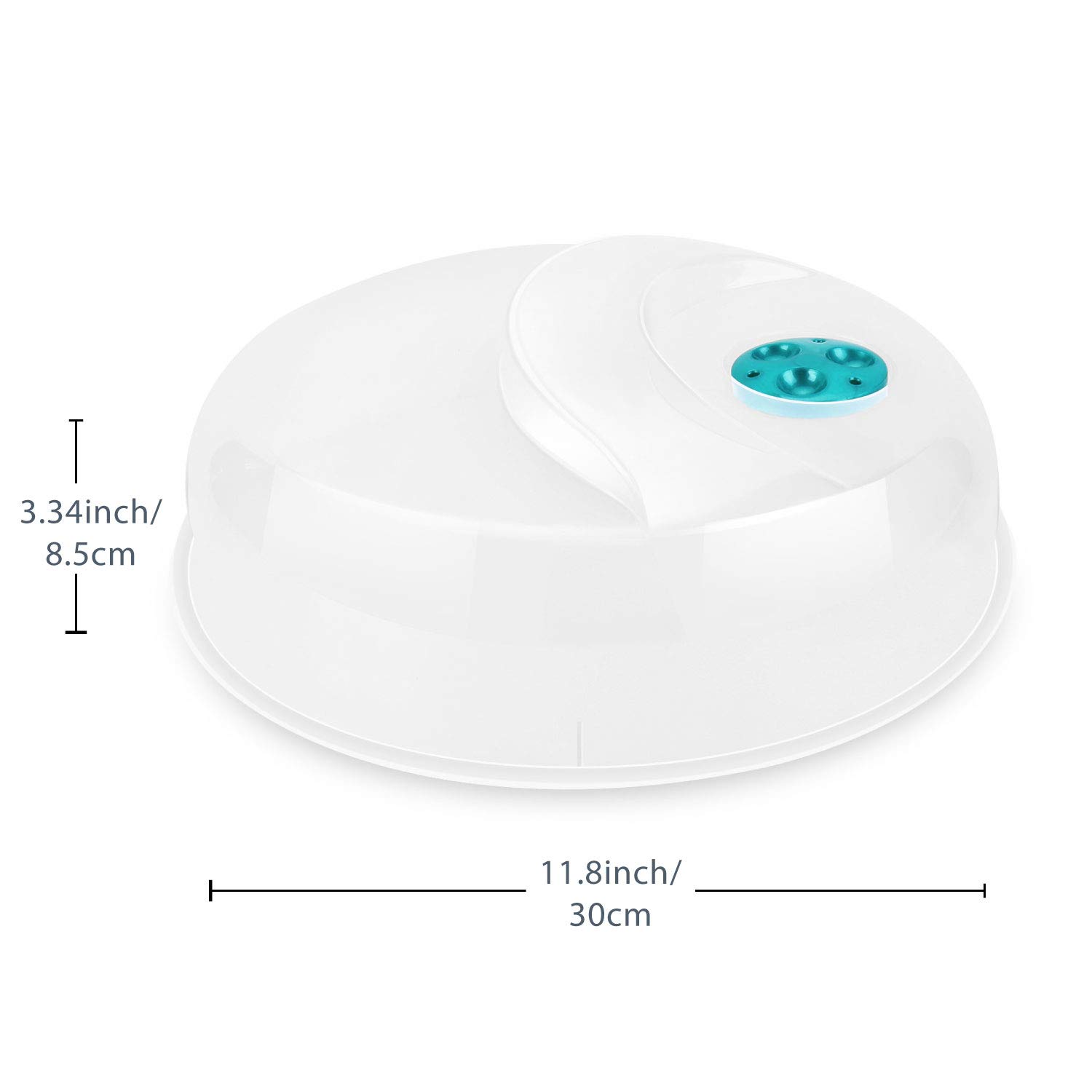 Flexzion Cubierta microondas Placa Con vapor ajustable orificio de ...