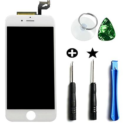 For Iphone 6S (4.7") Full Set Replacement LCD Screen Digitizer White with Tools