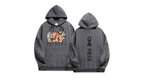 uniqlo one piece moletom com capuz