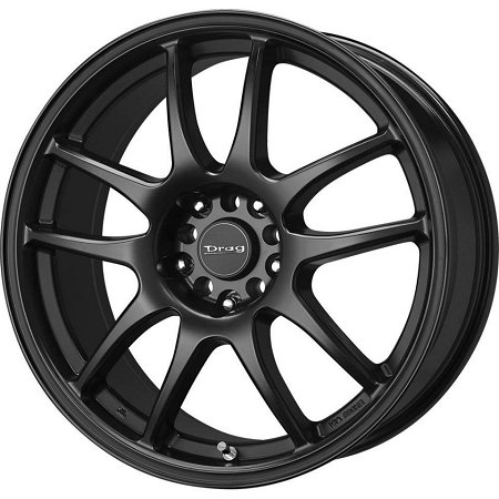 Drag Wheels DR-31 17x8/ 5x100/ 5x114.3 et35 Flat Black Full rims