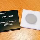 2枚の遮光レンズを交差させていくことで明るさを調整