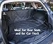 Dog Seat Cover – Pet Seat Cover for Protecting your Rear Car Seat and Keeping your Dog or Cat Comfortable on Back Seat Car - SUV - Jeep – WaterProof Hammock for Rear Bench