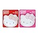 Sanrio Hello Kitty Big Face Sticky Note Memo Pad Post It 2pc : Red and Pink
