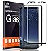 MP-MALL Screen Protector Compatible for Samsung Galaxy S8 Plus, Tempered Glass Full Cover Alignment Frame Easy Installation Not Fits for Samsung Galaxy S8