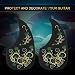 Guitar Pickguard Scratchplate Pickguard 40″ 41″ Folk Guitar Acoustic Guitar Self-Adhesive Pickguardthumb 1