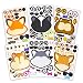 24 Make A Woodland Creatures Sticker Sheets - Fun Addition To Baby Shower Decorations & Birthday Party Supplies, Favors & Decor - Woodland Animals Include Fox, Owl, Chipmunk, Skunk, Deer, Raccoon