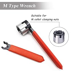 Mesee 2-Piece ER16/ER20 M-Type Collet Chuck Wrench