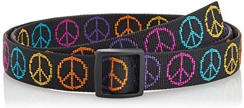 Grateful Dead Bear belt 25MM BELTS PEACE SIGN SLIDER