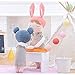 Me Too Angela New Design Stuffed Bunny Baby Plush Rabbit Doll Gifts for Girls 12 inches Pudding Style