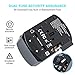 Universal Travel Adapter, NEWVANGA International Power Adapter, Worldwide All in One Rapid Charge with 3 USB & 1 Type-C Ports Plug Adapter Converter Wall Charger for European UK AUS Asia Phone Laptop