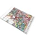 Full Range of Embroidery Starter Kits Cross Stitch Kits Beginners for DIY Embroidery with 40 Pattern Designs - Unicorn