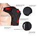 Shoulder Brace for Women & Men Shoulder Support with Pressure Pad Breathable Neoprene Shoulder Compression Sleeve for Rotator Cuff AC Joint Dislocated Shoulder Labrum Tear Shoulder Pain