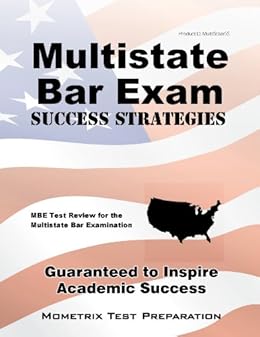 Amazon Com Multistate Bar Exam Success Strategies Study