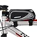 MOREZONE Bicycle Top Tube Bag Large Valume Phone Bike Frame Bags For Smartphone below 5.5 inch