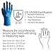 bouti1583 Wonder Grip Safety Waterproof Resistance Work Latex Gardening Nylon Gloves