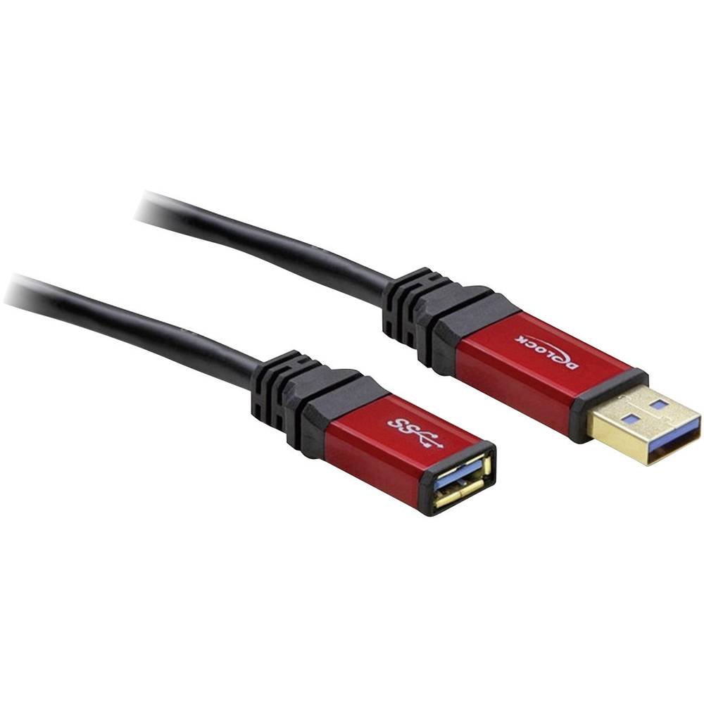 DeLock USB 3.0 Extension Cable red 1 m
