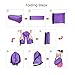 Prodigen Inflatable Lounger Chair, Air Sofa Inflatable Couch Outdoor Anti-Air Leaking Waterproof Portable Inflatable Hammock Air Couch for Pool, Floor, Camping, Beach (Purple)