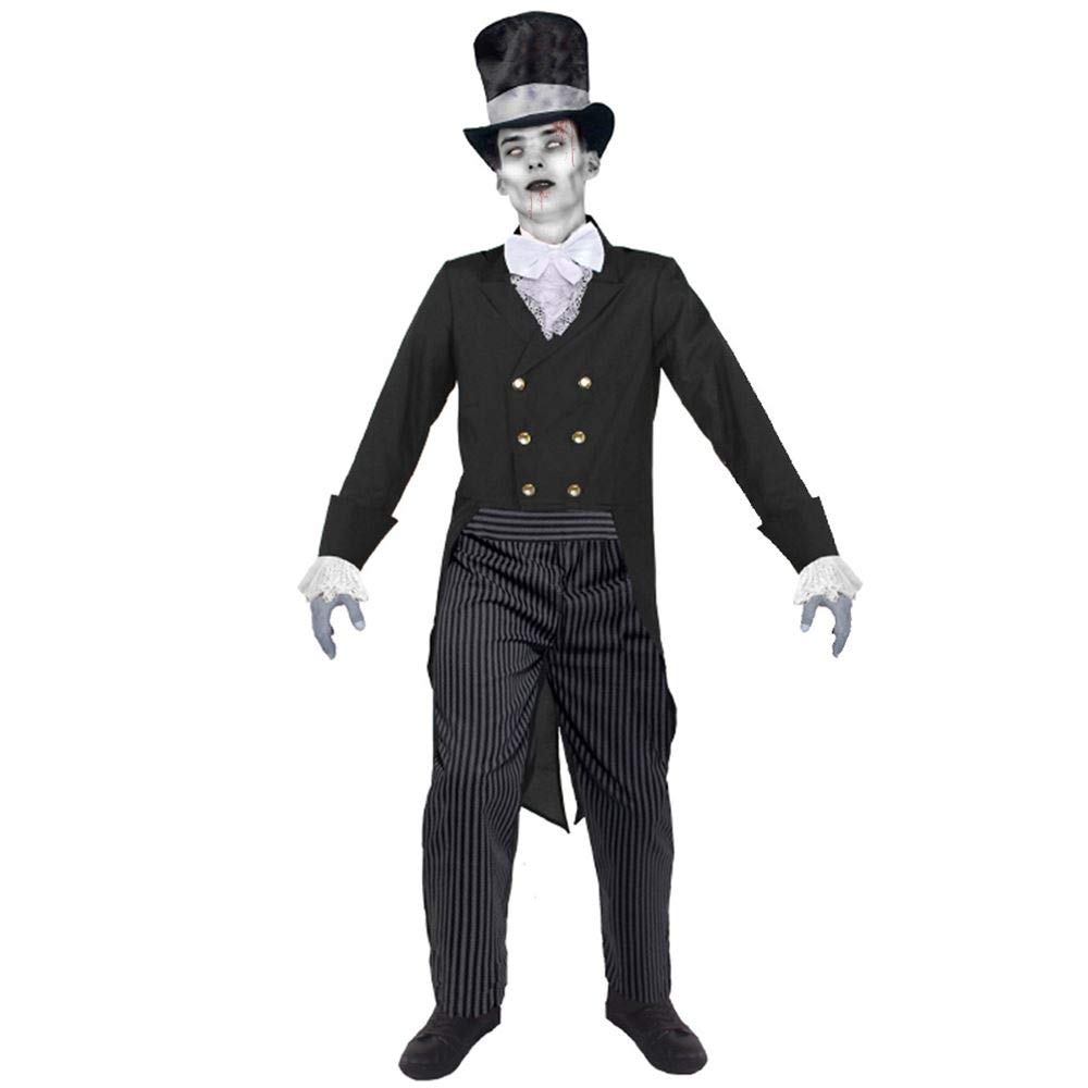 Adult Mens Corpse Groom Halloween Fancy Dress Costume