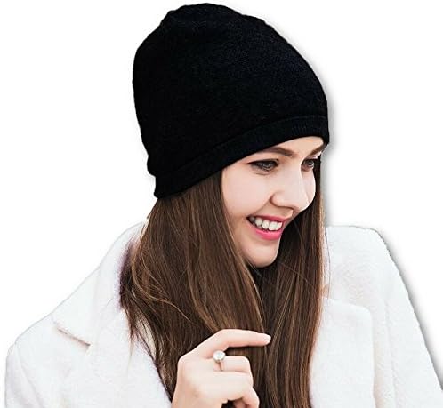 Cozy 100% Cashmere Oversized Beanie Hat for Women - Perfect Gift Box Accessory WaySoft Women main image 4