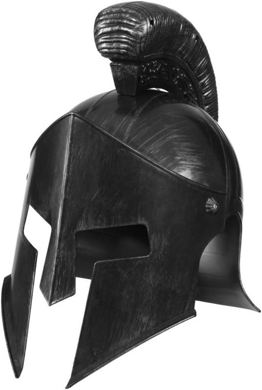 Amakando Children's Roman Helmet Sparta 300 Gladiator Helmet Romans Children's Gladiator Helmet Carnival Costumes Accessories Gladiators Headgear Antique Gladiator Helmet