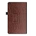 Fintie Folio Case for Amazon Fire HD 8 (Previous Generation - 6th) 2016 release - Slim Fit Premium Vegan Leather Standing Protective Cover With Auto Wake / Sleep, Vintage Antique Bronze