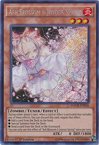 Ash Blossom & Joyous Spring – MACR-EN036 – Secret Rare – 1st Edition – Maximum Crisis (1st Edition)