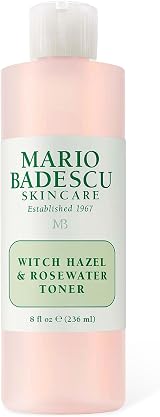 Mario Badescu Witch Hazel Rosewater Toner for Women 8 oz Alcohol-Free Clarifying view 1
