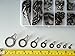75 Pcs 8 Size Spinning Rod Guides Ceramics Tips Stainless Steel Carbon Guide Repair
