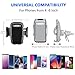 Car Phone Mount Air Vent Phone Holder for Car Cradle w/Kickstand One-Touch 360 Rotation for iPhone X 8/8s 7 7 Plus 6s Plus 6s 6 SE Galaxy S8 Plus S8 Edge S7 S6 Note 8 Nexus 6 GPS etc