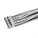FINETOO Grey Wrist Wrap Around Crystal Rhinestone Leather Boho Multilayer Bead Bracelet Gifts for Women and Girls