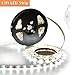 LED Strip Lights White, SOLMORE Dimmable LED Light Strip Kit with Power Supply 240LEDs 4m/13ft Waterproof Touch Strip Lights LED Rope Lights Tape Light for Kitchen Under Cabinet Room Bedroom Wedding