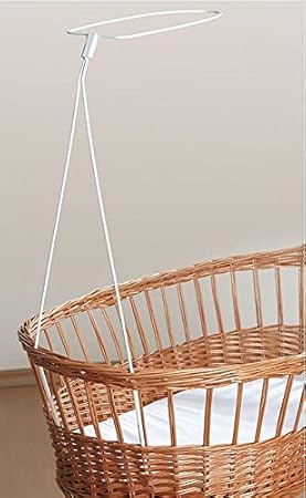 moses basket drape stand