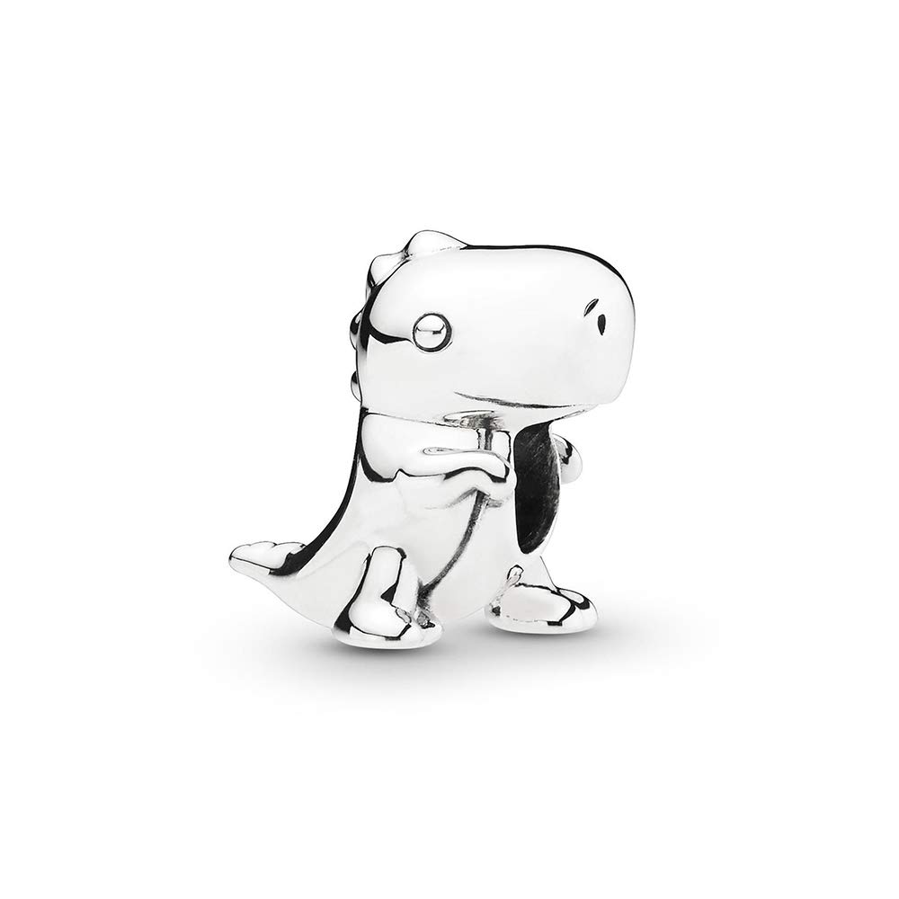 FGT Dino Dinosaur Charm for Bracelets Necklaces Pendants Animal Bead Sterling Silver Charm for Sister Daughter Women Auntie Granddaughter Girls Mum Friend Mothers Day Birthday