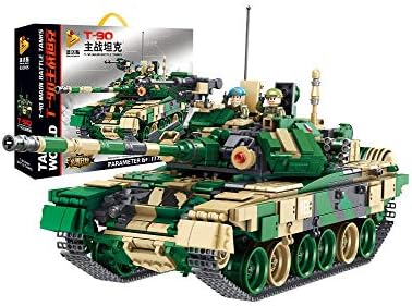 Keefe Panlos Brick T-90 Main Battle Tanks Military Blocks Army Bricks Toy(1773PCS)