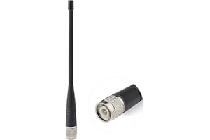 Bingfu RTK Radio Antenna 400MHz-470MHz Soft Whip TNC Male Antenna Aerial for RTK Survey GPS Receiver GNSS System Trimble Topcon Leica Sokkia Surveying Instrument