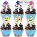 DoYay 5 sheets Temporary Tattoo For Cocomelon Party Supplies Decorations