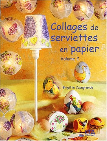 Collages de serviettes en papier