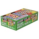 MARS Chocolate Full Size Candy Bars Variety Pack 53.68-Ounce 30-Count Box