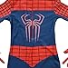Kids Spiderman Costume Child Superhero Cosplay Elastic Jumpsuit Amazing Spandex Zentai Suit Halloween Boys Costumes (S)