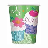 9oz Cupcake Party Cups, 8ct