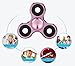 Metal Hand Spinner Toy,WINONE Al-Alloy EDC Spinner Fidget Toys Ultra Durable Stainless Steel Bearing High Speed 2-5 Mins Spins EDC ADHD Focus Anxiety Stress Reducer (Rose)