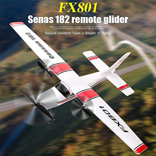 RC Plane Outdoor RTF Ready to Fly,2.4GHz Remote Control Airplane for Kids Boys Adult Beginner,Builted in 3-Axis Gyro RC Aircraft Glider Toy Model with 3 Batteries