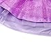 HenzWorld Rapunzel Costume Girls Birthday Party Dress Princess Accessories Braid Headband Tiara Set