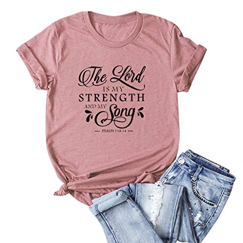 LuluZanm Letter Print T-Shirt for Women Sale Ladies Fashion O-Neck Short Sleeve Blouses Basic Summer Tops Plus S-5XL