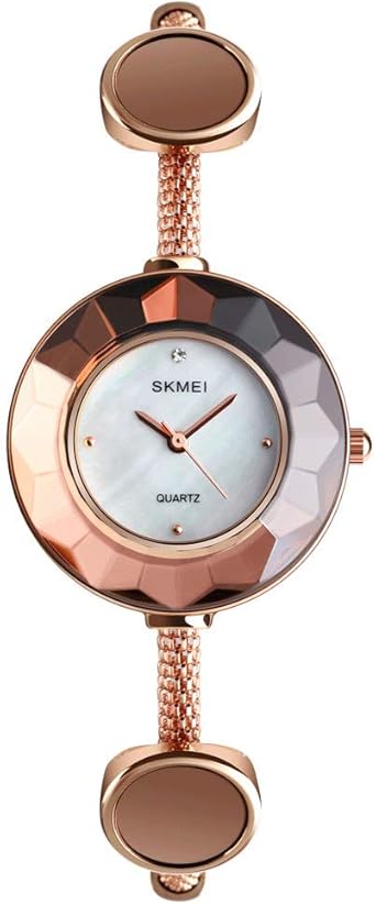 skmei watch rose gold