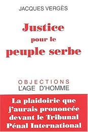 Justice pour le peuple serbe