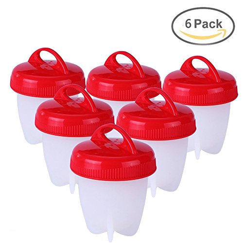 Egglettes Egg Cooker, Egg Cooker With Cups Silicone Hard Boiled System Bites Molds Shell AS SEEN ON TV For Cooking Dining