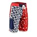 Huk Kscott Flag Boardshort, Color: Red (H2000019red)