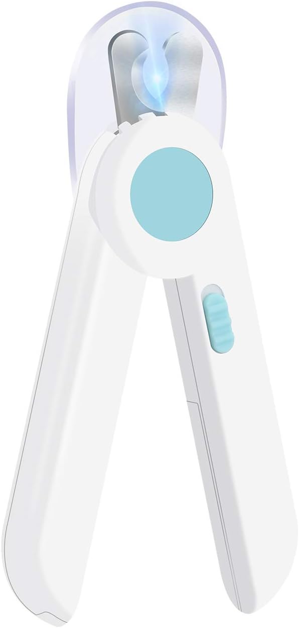 HABOM Dog & Cat Pets Nail Clippers and Trimmers - with Transparent Cover to Avoid Nail Flying, Free Nail File, Razor Sharp Blade - Professional Grooming Tool for Large and Small Animals